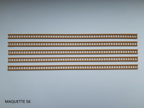 Lot échelles imitation - ho, 5