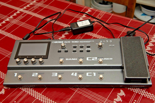 Boss 100 pédalier - boss, gx-100