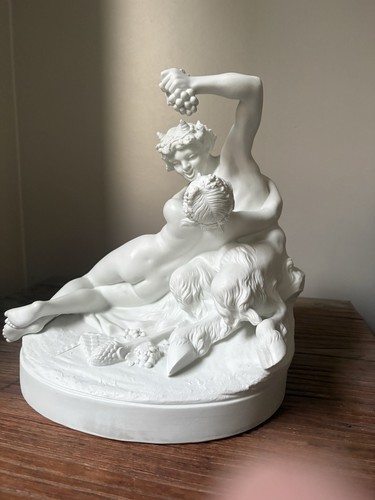 Groupe ancien porcelaine - groupe, en