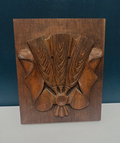 Bas relief art déco sculpté - art,