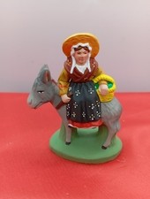 Santon Escoffier  Femme Sur