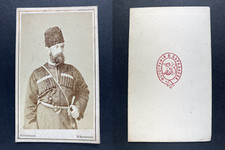 Russian Military Outfit Vintage cdv Albumen Print. Albumin Print 