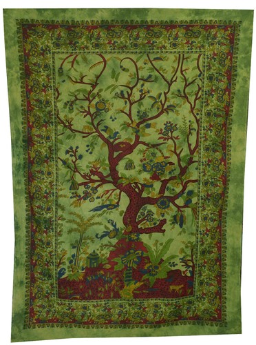 Arbre vie tapisserie - arbre, de