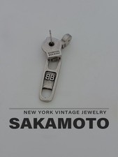 Balenciaga Pre-owned Zip-Up earrings