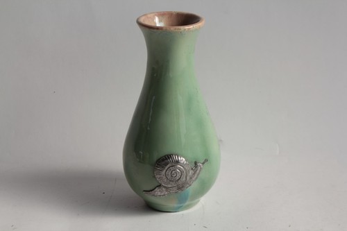 Vase céramique étain - vase,