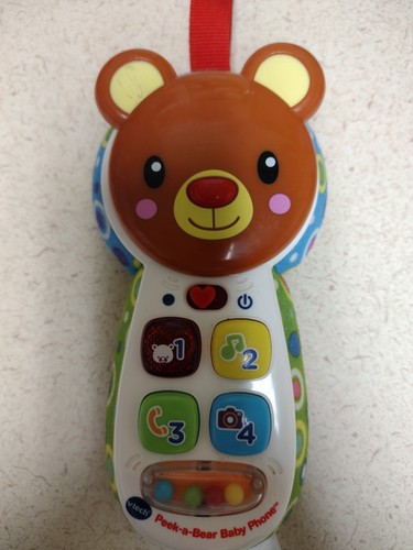 Vtech peek bear baby phone - baby,