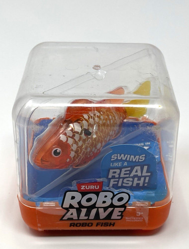 Zuru robo fish alive orange - robo,