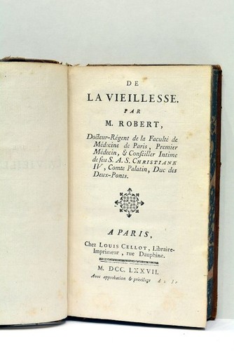 Livre ancien robert - livre, problÈmes