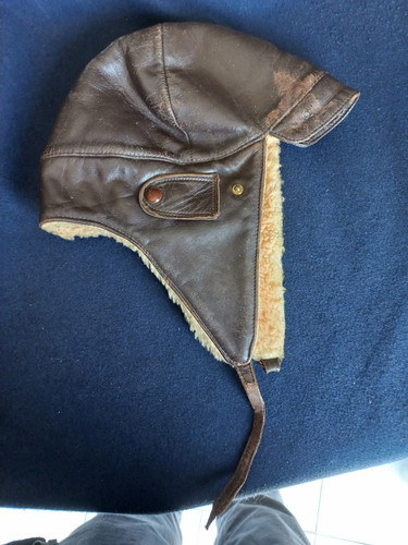 Serre tete pilote cuir - pilote,