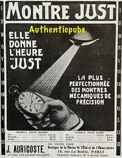 PUBLICITE JUST MONTRE  J