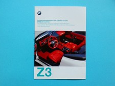 Brochure/catalogue-BMW Z3-optional equipment and accessories - 1/1997