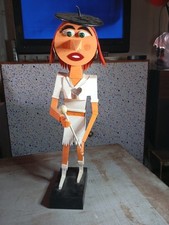 personnage en carton majorette