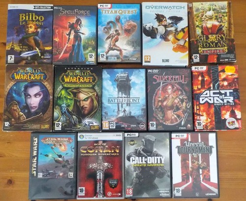 Lot jeux call - 14, of