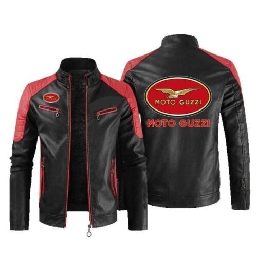 Moto guzzi motorbike - motorbike, leather