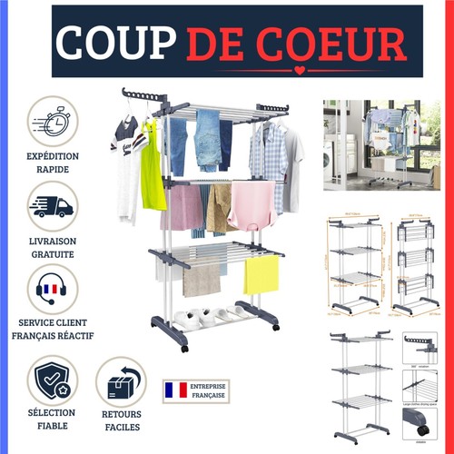 étendoir linge niveaux - Étendoir, 4