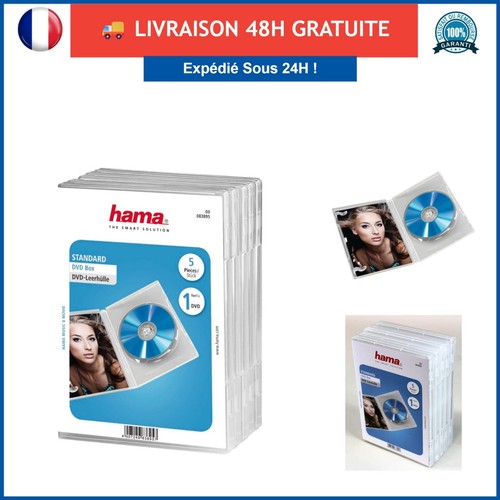 Hama boîtier dvd standard - boîtier,