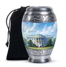 Urnes funéraires de crémation de la Maison Blanche grandes urnes pour cendres...