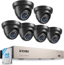 ZOSI 1080P 6 pcs Caméra de
