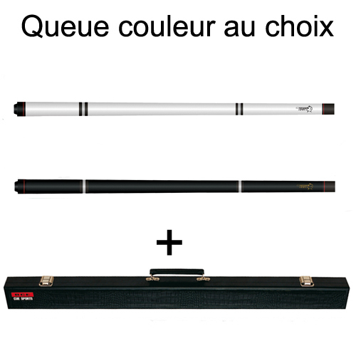 Coffret queue billard - coffret,