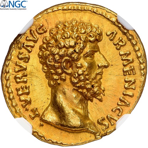 Lucius verus aureus 163 - lucius, aureus,