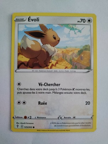 Carte pokemon évoli - carte,