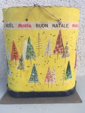 Ancienne boîte d'emballage / Glaces Motta / Noël /  Déco de Noël