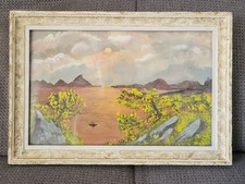Ancien Cadre Tableau Peinture