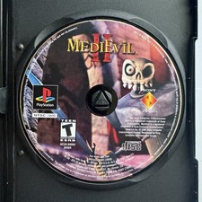 Sony PlayStation 1 PS1 Disc Only TESTED MediEvil II 2
