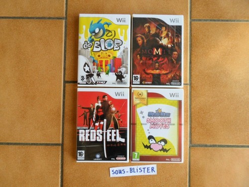 Rare lot jeux wii red - rare,