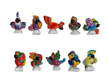 Série complète de 10 fèves