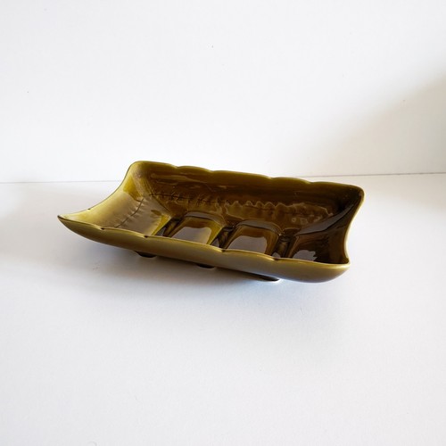 Plat asperges faience de - asperges,