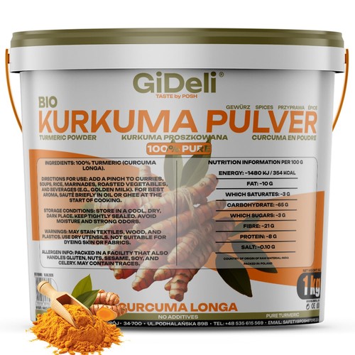 Curcuma poudre kg teneur - en,