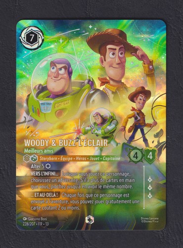 Lorcana woody buzz - woody, &