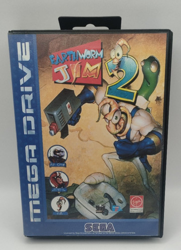 Earthworm jim sega mega - earthworm,