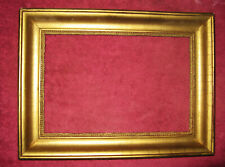 3438*  encadrement cadre stuc bois louis philippe 19eme