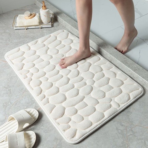 Salle bain tapis mémoire - salle,
