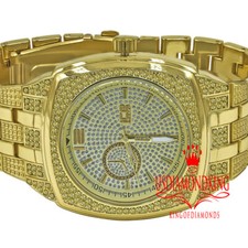 Mens Gold Canary Simulated