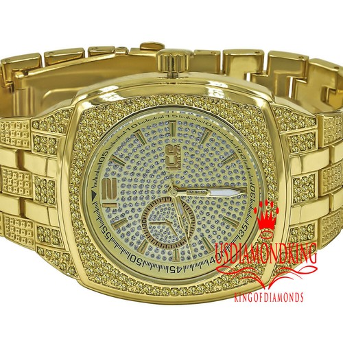 Mens gold canary simulated - gold,