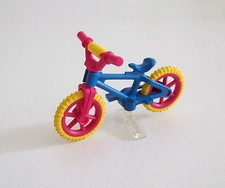 PLAYMOBIL (1530) CHILDREN - Pink & Blue Bike with Clear Stand