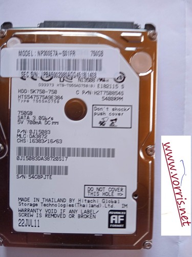 Disque dur interne 750 - wd,