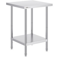 VEVOR Table de Travail en Inox