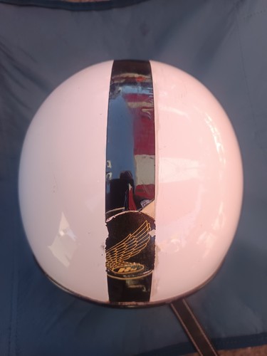 Ancien casque bol moto - de,