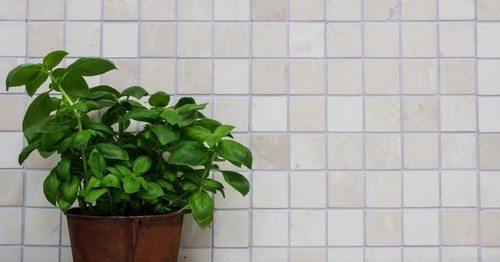 Mosaïque carreau marbre