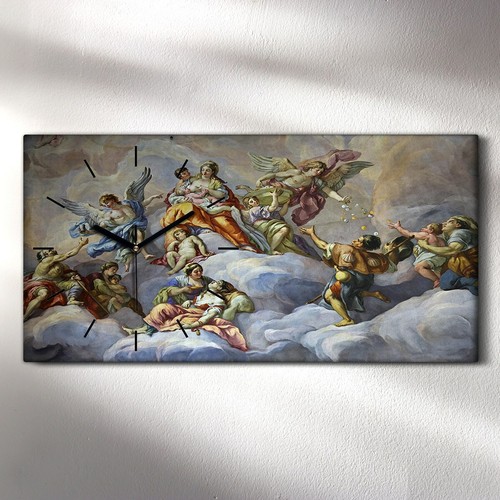 Horloge murale sur - toile, 60x30