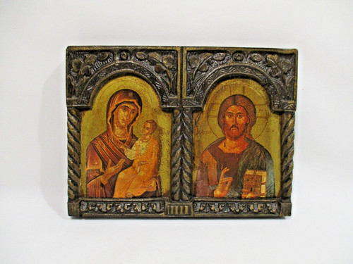 Icone religieuse diptyque - religieuse,