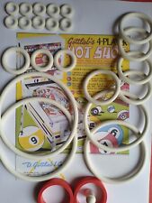 flipper - hot shot    1973  gottlieb-Kit elastiques rubber caoutchouc-pinball