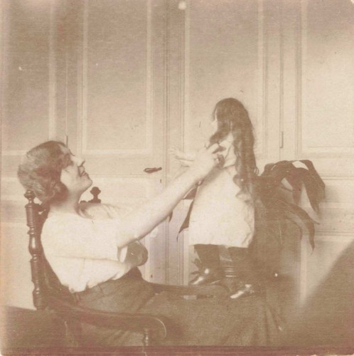Ancienne petite photographie - ancienne,