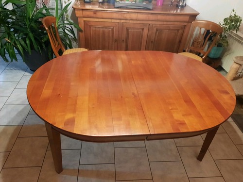 Table salle manger merisier - salle,