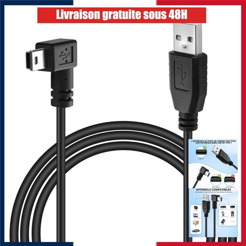 Câble usb mini garmin - câble,