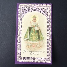 Jésus De Prague Image Pieuse